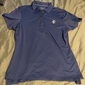 Women's Navy Polo Shirt
